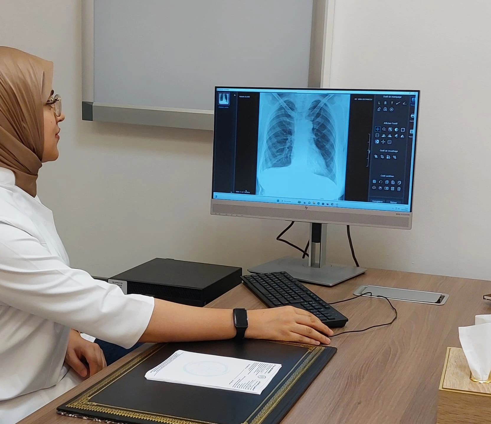 cabinet du dr Sara Kechnaoui - Radiographie thoracique à Béni Mellal