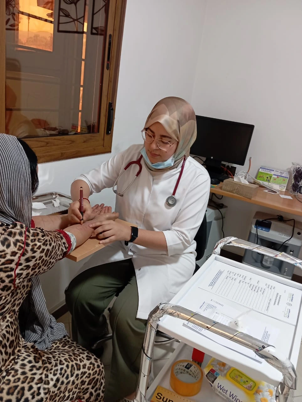 cabinet du dr Sara Kechnaoui - Test allergologique cutané à Béni Mellal